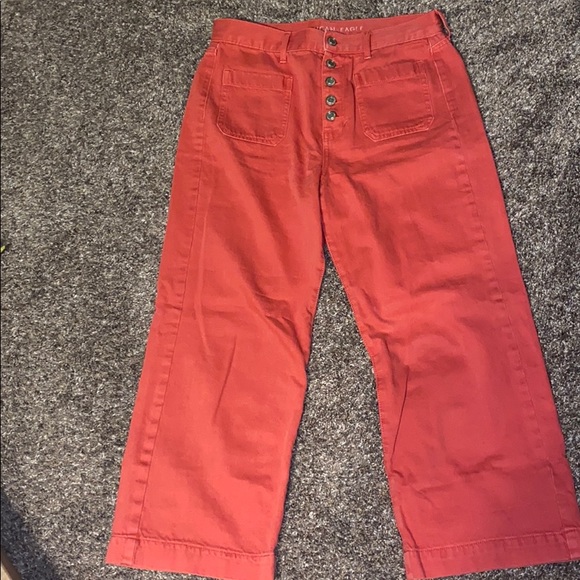 American Eagle wide leg jeans. Only worn once - Picture 2 of 7